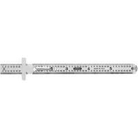 Industrial Precision Flexible Ruler, 6" L, Steel Mukwa Safety Services