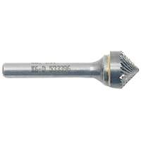 Cone Point Burr, 1/2" Dia., 1/4" Shank, 1/4" Depth of Cut Mukwa Safety Services