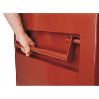 Jobsite Shelf Cabinet, Steel, 47.5 Cubic Feet, Red Mukwa Safety Services
