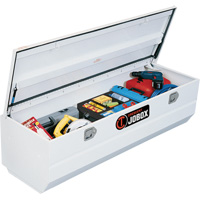 Heavy-Duty Truck Chest, 20-1/4" x 58-1/2" x 19", Steel, Beige/Black/Blue/Brown/Green/Grey/Orange/Red/Silver/Tan/Yellow Mukwa Safety Services