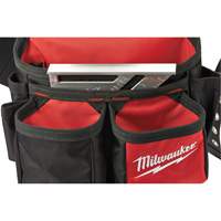 Contractor Work Belt With  Suspension Rig, Nylon, Black Mukwa Safety Services