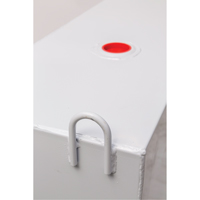 Steel Fuel Transfer Tank, Steel, 100 Gal. Capacity, Black Mukwa Safety Services