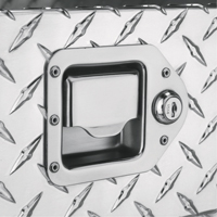 Aluminum Fuel Transfer Tank & Chest, Aluminum, 74 gal. Capacity, Silver Mukwa Safety Services