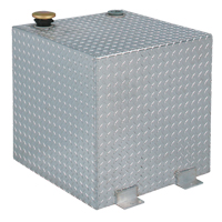 Aluminum Fuel Transfer, Aluminum, 50 gal. Capacity, Silver Mukwa Safety Services