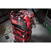 Sacs &agrave; outils Packout, Nylon balistique, 8 pochettes, Noir/Rouge Mukwa Safety Services
