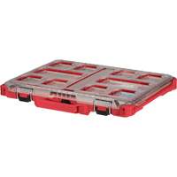 Organisateur profil&eacute; Packout, 19-3/4" x 16-2/5" x 2-1/2", Noir/Rouge Mukwa Safety Services