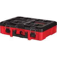 Coffre &agrave; outils avec partitions ajustables Packout, 20-7/10" x 15-1/5" x 6-1/5", Noir/Rouge Mukwa Safety Services