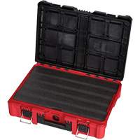 Coffre &agrave; outils avec partitions ajustables Packout, 20-7/10" x 15-1/5" x 6-1/5", Noir/Rouge Mukwa Safety Services