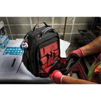 Sac &agrave; dos Packout, 15-3/4" lo x 11-4/5" la, Noir/Rouge, Balistique Mukwa Safety Services