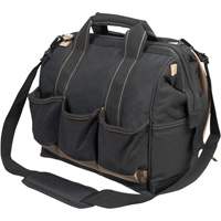Multi-Compartment Tool Carrier, Polyester, 33 Pockets, Black Mukwa Safety Services