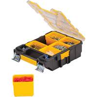 Mid-Size Pro Organizer, 4-1/2" W x 10-1/4" D x 13-3/5" H, Black/Yellow Mukwa Safety Services
