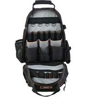 Sac &agrave; dos pour outils 5843 Arsenal, 13-1/2" lo x 8-1/2" la, Noir, Polyester Mukwa Safety Services