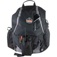 Sac &agrave; dos pour outils 5143 Arsenal, 15" lo x 8" la, Noir, Polyester Mukwa Safety Services