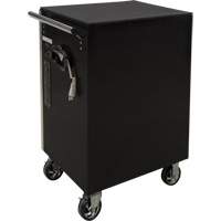 Heavy-Duty Tool Cart, 7 Drawers, 28" W x 22" D x 42-3/8" H, Black Mukwa Safety Services