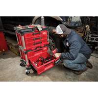 Boîte &agrave; outils avec 2 tiroirs Packout, 16-1/3" x 14-1/3" x 22-1/5", Rouge Mukwa Safety Services
