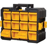 Organisateur Flip-Bin, 3-7/8" la x 17-3/4" p x 13-7/8" h, Noir/Jaune Mukwa Safety Services