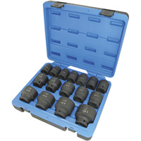Jeu de douilles SAE &agrave; 6 pans PS1634, 16 Mcx, Chocs, Prise de 3/4" Mukwa Safety Services