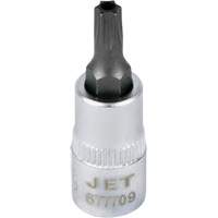 Long Tamperproof Bit Socket, Torx&reg;, T-10 x 1/4" Drive Mukwa Safety Services