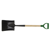 Pelle carr&eacute;e, Bois, Lame Acier durci, Manche en Prise en D, Longueur 29" Mukwa Safety Services