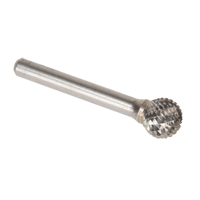 Fraises au carbure solide - Forme sph&eacute;rique CLEVELAND, 1/4" Tige Mukwa Safety Services