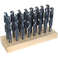 Drill Sets, 16 Pieces, High Speed Steel Mukwa Safety Services