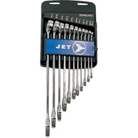 Fully Polished Long Pattern Combination Wrench Set, Combination, 11 Pieces, Imperial Mukwa Safety Services
