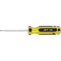SDS-3R Slot Jumbo Handle Screwdriver, 3/16" Tip, Round, 3" L, Plastic Handle Mukwa Safety Services