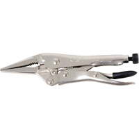 Pinces verrouillables super robustes J6LN avec couteau, Longueur 6", Bec long Mukwa Safety Services