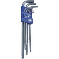 JBHK-9XLM Extra Long Ball Nose Hex Key Set, 9 Pcs., Metric Mukwa Safety Services
