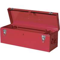 TB26 Steel Hand Tool Box, 8-3/4" D x 26" W x 9-3/8" H, Red Mukwa Safety Services