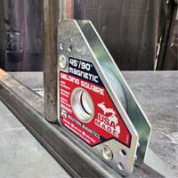 Magnetic Welding Squares, 3-3/4" L x 3/4" W x 4-3/8" H, 75 lbs. Mukwa Safety Services