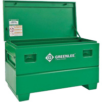 Jobsite Chest, 48" x 24" x 25", Steel, Green Mukwa Safety Services