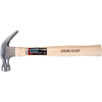 Hickory Handle Hammer, 16 oz., Wood Handle, 13" L Mukwa Safety Services