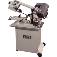 Dual Swivel Metal Cutting Band Saws, Horizontal, Round 5" and 5" x 6" Rectangular Cutting Capacity Mukwa Safety Services