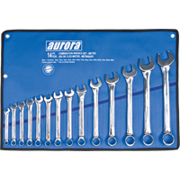 Wrench Set, Combination, 14 Pieces, Metric Mukwa Safety Services