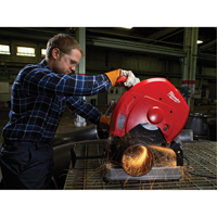 Abrasive Chop Saw, 14", 3900 No Load RPM, 120 V, 15 A Mukwa Safety Services