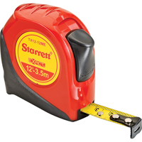 Ruban &agrave; mesurer pour ing&eacute;nieur, 1/2" x 12', Marques de goujon 1/16" Mukwa Safety Services