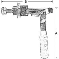 Straight Line Hold Down Clamps, 300 lbs. Clamping Force Mukwa Safety Services