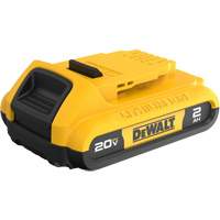 Bloc-piles 20 V Max* Compact XR, Lithium-ion, 20 V, 2 A Mukwa Safety Services