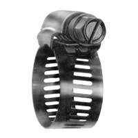 Colliers de serrage pour tuyaux - Collier de serrage & vis en acier inoxydable, Dia. min 0.563, Dia. max 1-1/4" Mukwa Safety Services