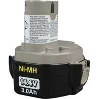 Battery, Ni-MH, 14.4 V, 3 A Mukwa Safety Services