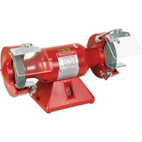 Industrial Bench Grinder, 7" Wheel Diameter, 0.5 HP, 3600 RPM Mukwa Safety Services