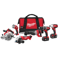 M18 Cordless 6-Tool Combo Kit, Lithium-Ion, 18 V Mukwa Safety Services