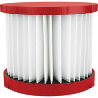 Dry Vacuum Filter, Hepa, Fits 1.6 - 2.5 US gal. Mukwa Safety Services