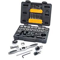 Metric Ratcheting Tap & Die Set, 42 Pieces Mukwa Safety Services