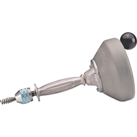 Vrilles manuelles a/c&acirc;ble de d&eacute;gorgeoir C-2IC no K-25-DH, Manuel, M&egrave;che orientable, 25' Longueur du c&acirc;ble, 5/16" Diam&egrave;tre du c&acirc;ble Mukwa Safety Services