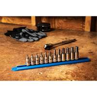 Metric Socket Set, Hex, 3/8" Drive, 12 Pcs Mukwa Safety Services