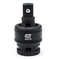 Universal Joint, Impact, 1/2" Drive, 1/2" Socket Mukwa Safety Services