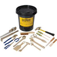 Trousses d'outils mati&egrave;res dangereuses 17 morceaux Mukwa Safety Services