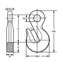 Cam-Alloy&reg; Eye Grab Hook Mukwa Safety Services